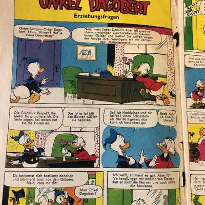 #62 Mickey Maus German Language Comic 1968 