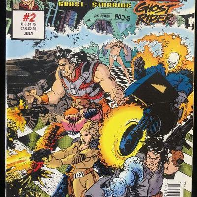 #64 Marvel Comics Shadow Riders #2 1993 