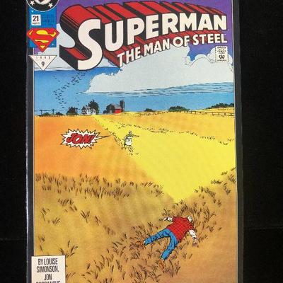 #71 DC Comics - Superman the Man of Steel #21 Mar 93
