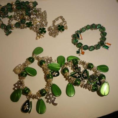 9 Bracelets - Irish Theme