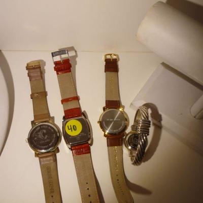 4 WATCHES - inc. Art Watch and  NY&Co. Watch