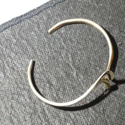 Sterling Silver Modernist Bracelet - 9 grams