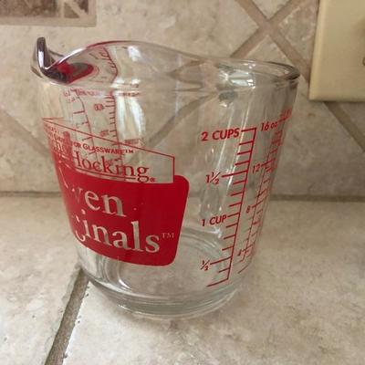 Anchor hocking measure cup glass 