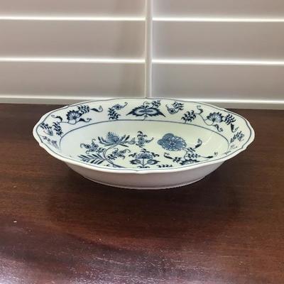 Blue Danube 10" Oval Vegetable Bowl - Rectangular mark
