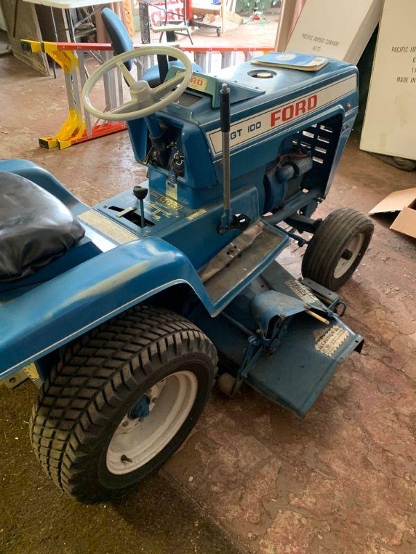 Ford 100 garden tractor hotsell