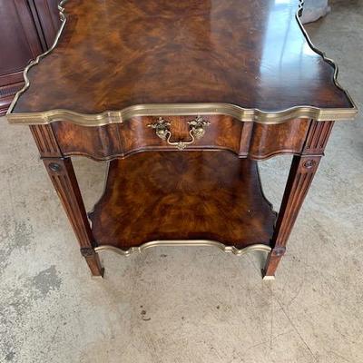 THEODORE ALEXANDER TIERED SIDE TABLE 26