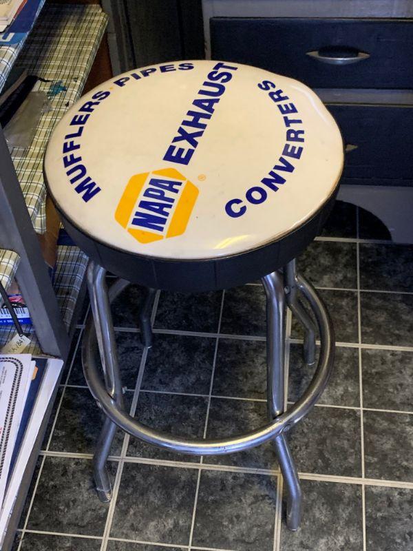 Napa Exhaust shop stool