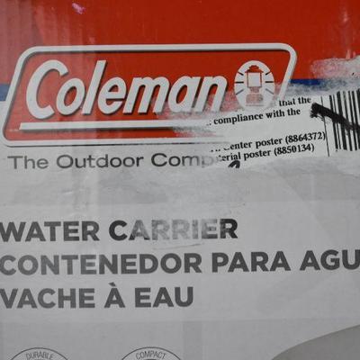 Coleman 5 Gallon Easy Carry Water Carrier with Removable Spigot