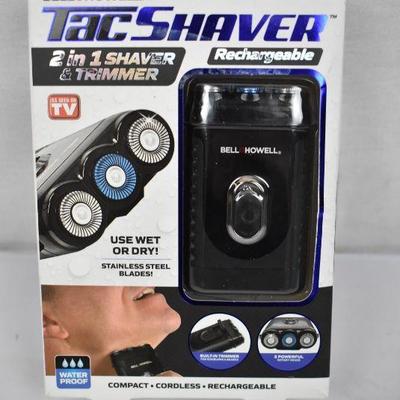 TacShaver 2 in 1 Shaver & Trimmer - Works