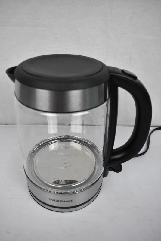 Farberware Electric Tea Kettle, 1.7L Works