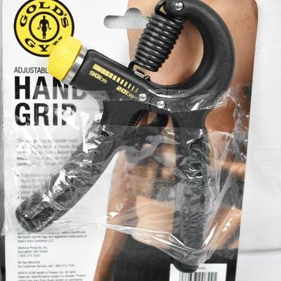 Gold's Gym Adjustable Hand Grip, Qty 2
