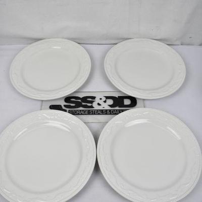4 Large Dinner Plates by Mesa International. No scratches or chips