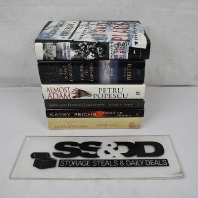 6 Hardcover Fiction Books: Authors Richard North Patterson -to- Ayn Rand