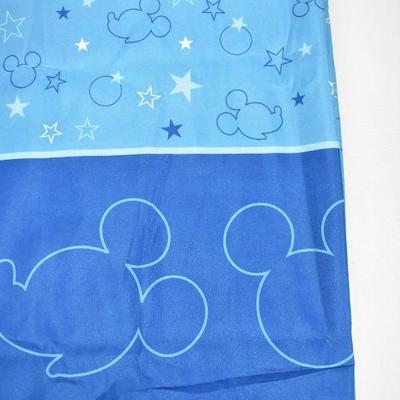 Disney Mickey Mouse Curtain Panels. Playground Pals Curtain Panels w/ Tie-Backs