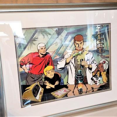Lot #57  Fantastic Framed Hanna-Barbera Animation Art 