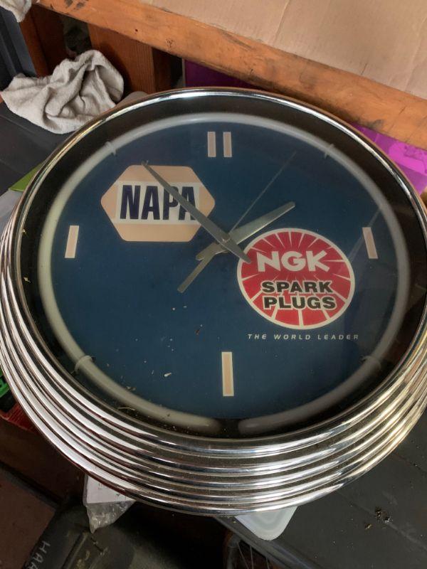 Napa NGK Spark plug clock