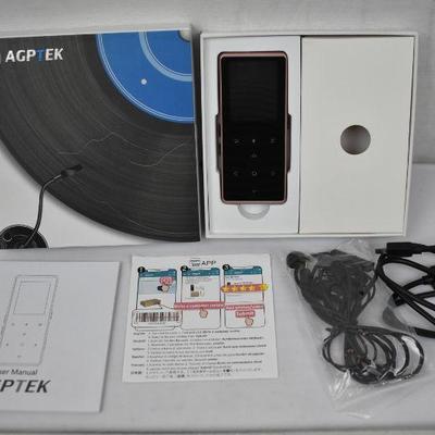 AGPTEK MP3 Player. Open Package - New
