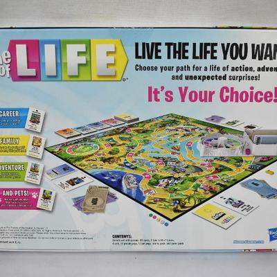 The Game of Life, for Kids Ages 8 and Up, 2-4 Players