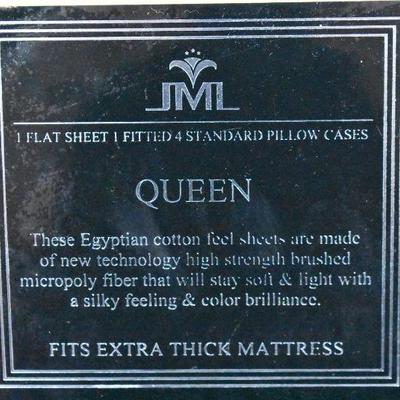 Queen Sheet Set, 6Pieces 3000TC Soft Microfiber, Tan, $28 Retail - New