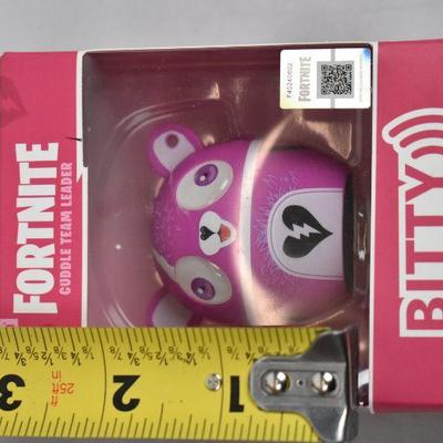Fortnite Bitty Boomer Cuddle Team Leader - Collectible Bluetooth Speaker - New