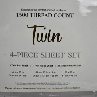 Twin Size Sheet Set 