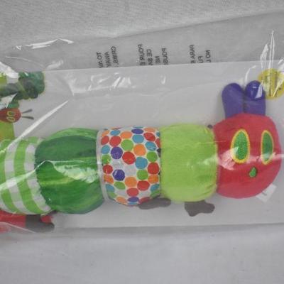 2 pc Baby: Hungry Caterpillar Teether Rattle & Ultra Air Pacifier, 6-18  - New