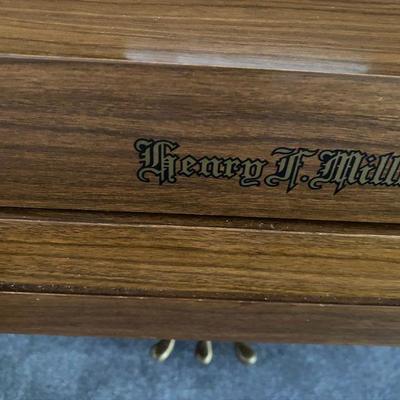 Henry F. Miller Upright Piano and Bench