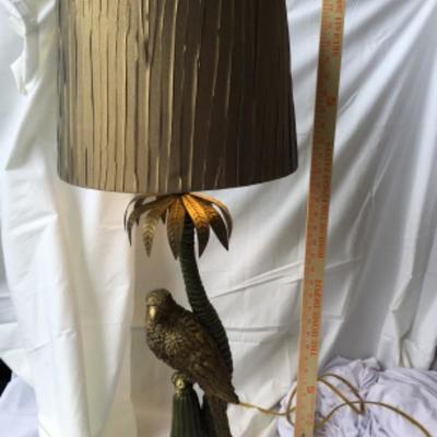 Parrot Lamp with shade Lot 1903