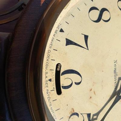 New Haven Clock Co.  Banjo Clock