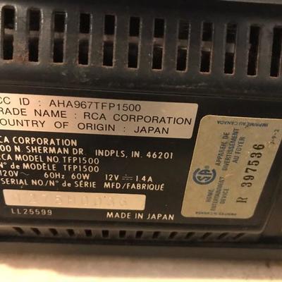  Vintage RCA Home Entertainment Device 