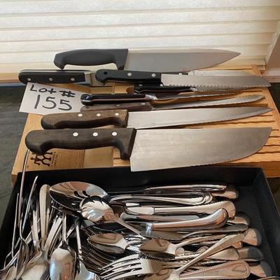 Lot #155 Lot of Henckels, Salinger Knives