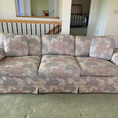 Lot # 296 Large 3 Cushion Sofa 