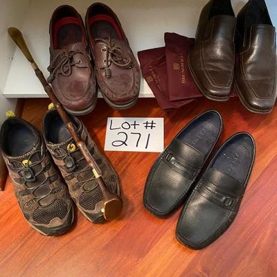 Lot#271 Lot of men’s dress shoes