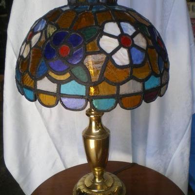 Stained Glass Lamp (as is)