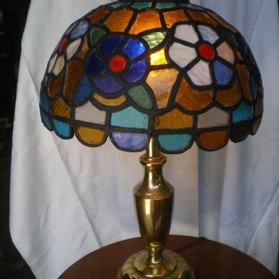 Stained Glass Lamp (as is)
