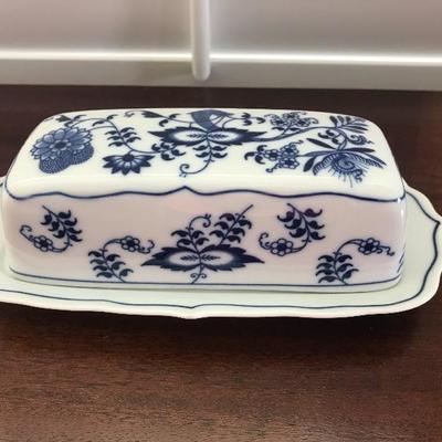 Blue Danube Butter Dish