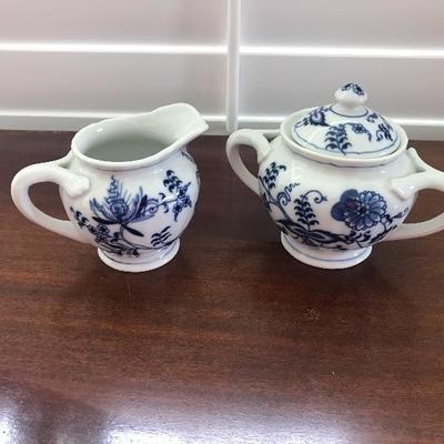 Blue Danube Cream & Sugar