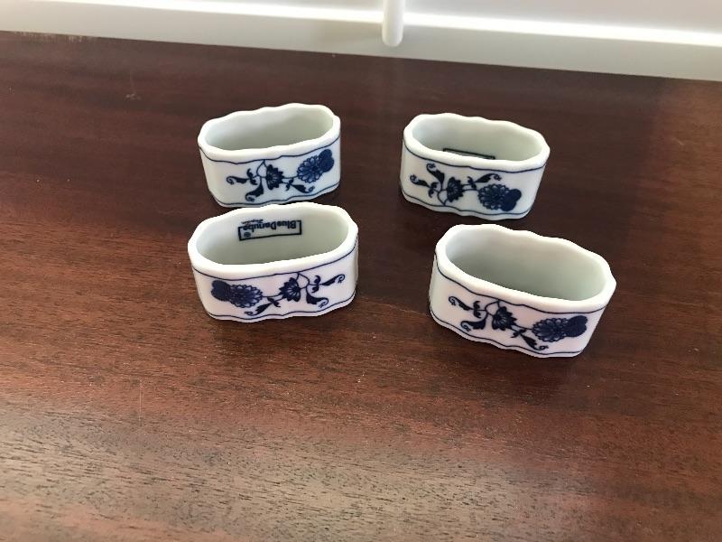 Blue Danube Napkin Rings