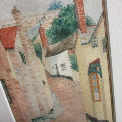 Lot 5 - 3 Panel Framed Countryside Painting 