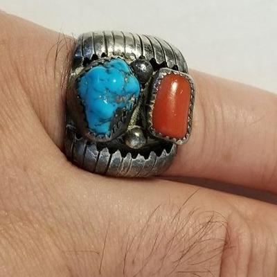 Native American Sterling Ring
