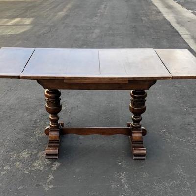Vintage Dining table, wood, expandable