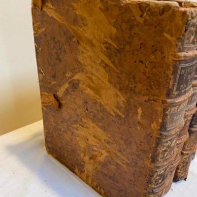 Lot # 200 Lot of Antique Four Volume Histoire Des Papes 
