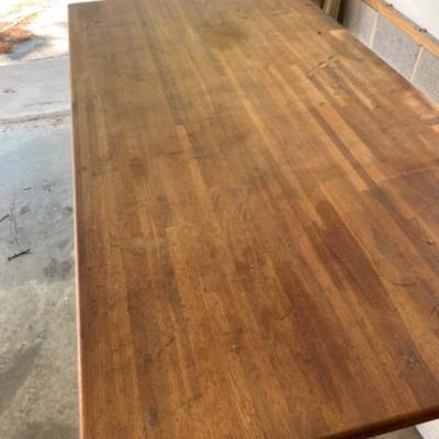 Lot # 212 Mixed Wood Table 