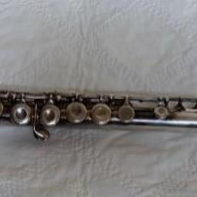 Lot #223 Selmer Sterling Silver Flute 
