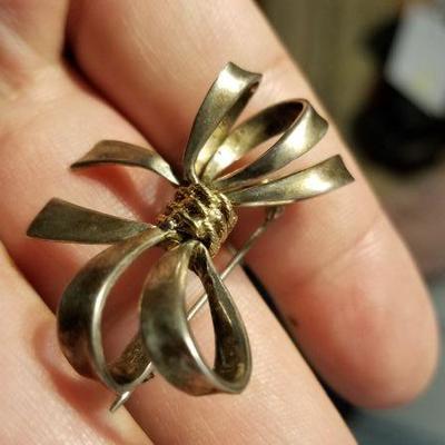 Sterling "Precious" brooch