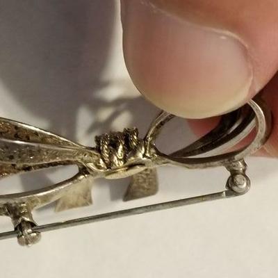 Sterling "Precious" brooch