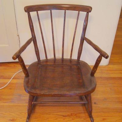 B2 - 103 Wooden Rocking Chair