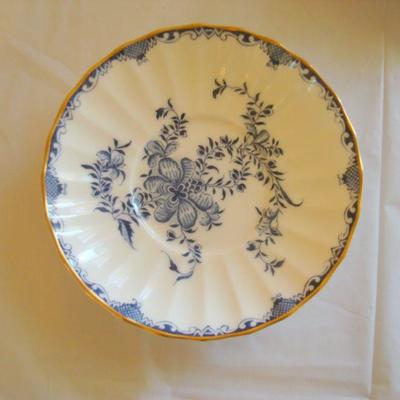 B2 104 - Blue & White Porcelain Demitasse Set
