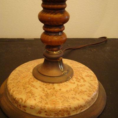 B2 112 - Lamp with Shade 25 1/2" tall