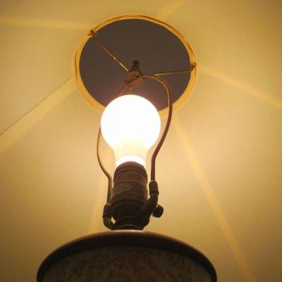 B2 112 - Lamp with Shade 25 1/2" tall